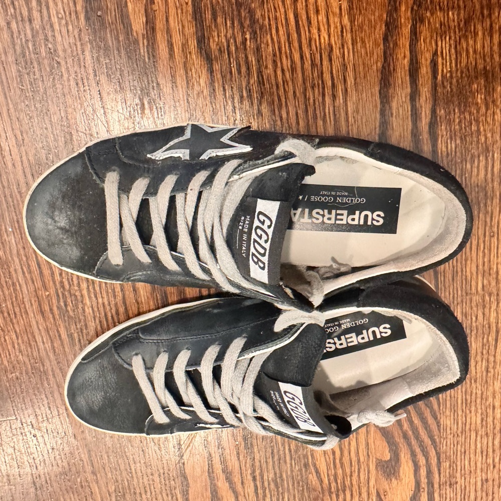 Golden Goose Black and White Women's Sneakers - Picture 6 of 6